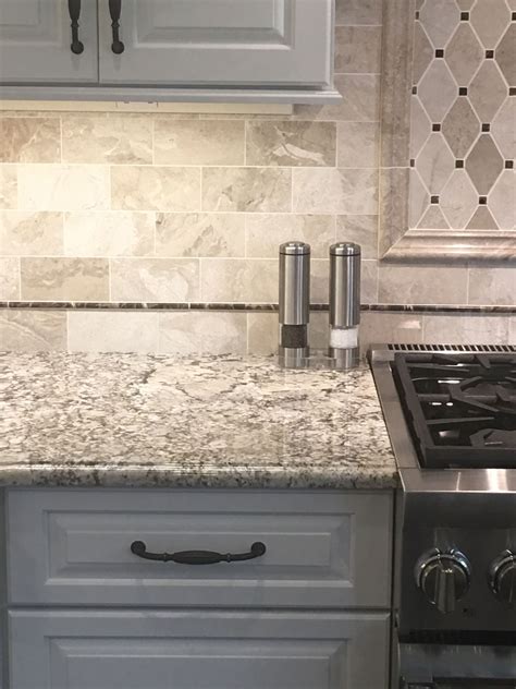 kitchens with beige granite countertops 6 inch backsplash
